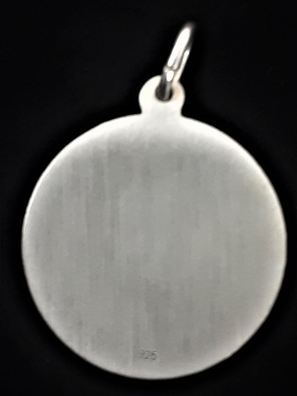 Shou Amulett 925 Sterling Silber 26 mm