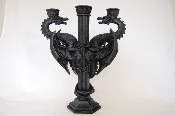 Dragons Altar, 3 armiger Kerzenständer